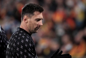 COVID-19 continua afetando Messi: argentino não enfrentará o Brest. EFE/EPA/CHRISTOPHE PETIT TESSON
