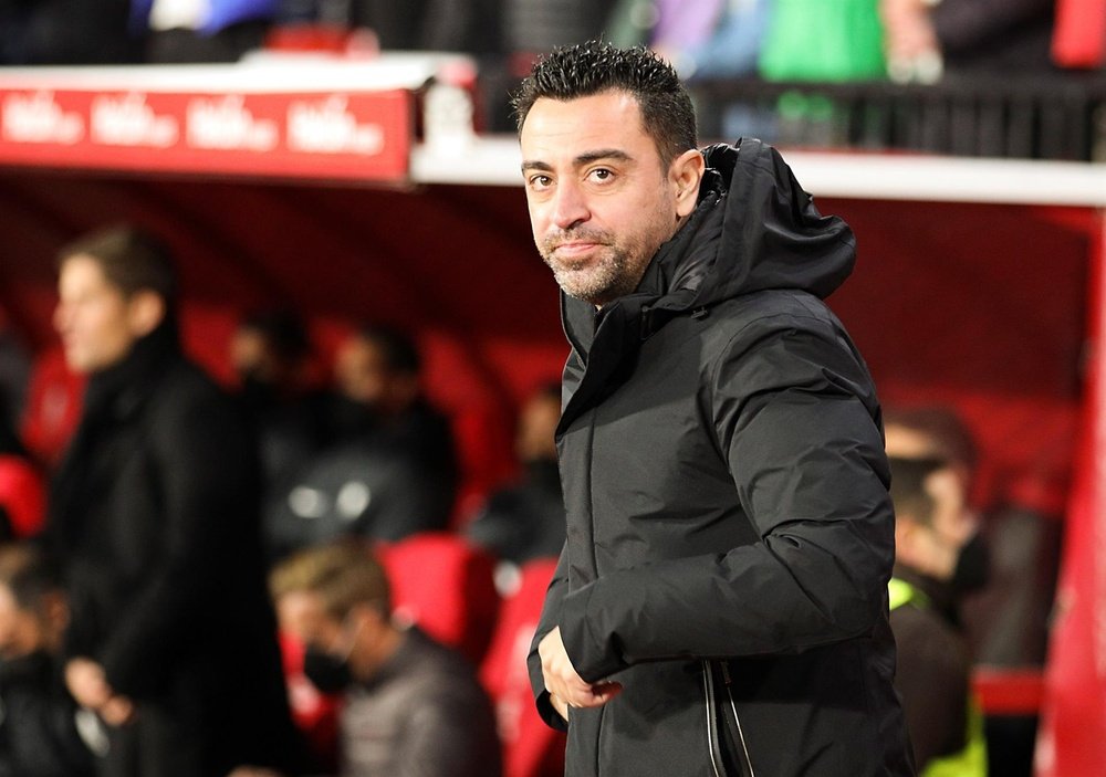 Xavi Hernández valoró la victoria frente al Alavés. EFE