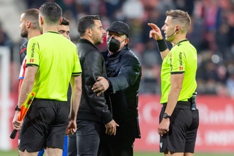 Míchel analizó la derrota del Girona en la Copa del Rey. EFE