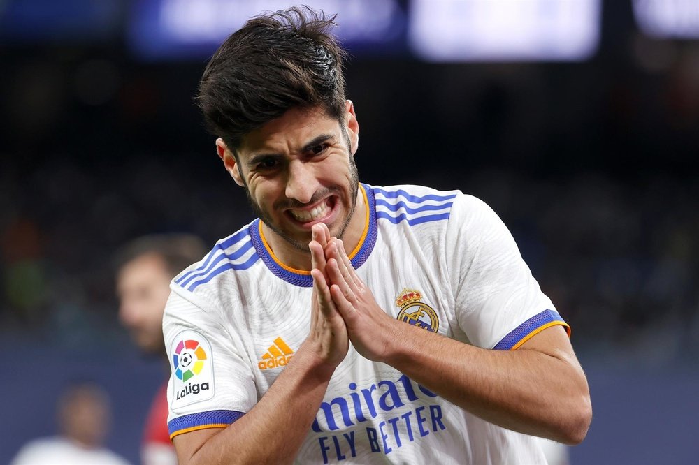 Asensio fica afastado mas em compensação Bale pode estar de volta. EFE