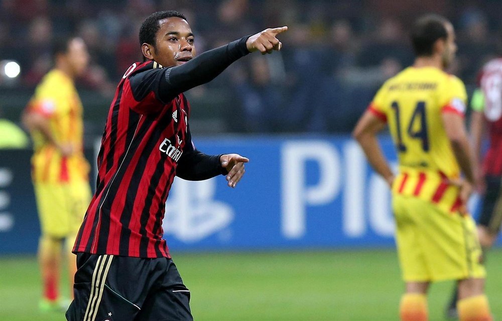 Robinho fue condenado por violación. EFE