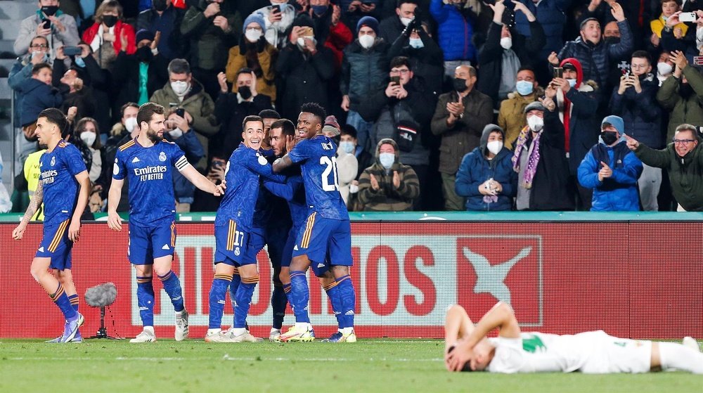 El Real Madrid ya conoce a su rival en los dieciseisavos de la Copa del Rey. EFE
