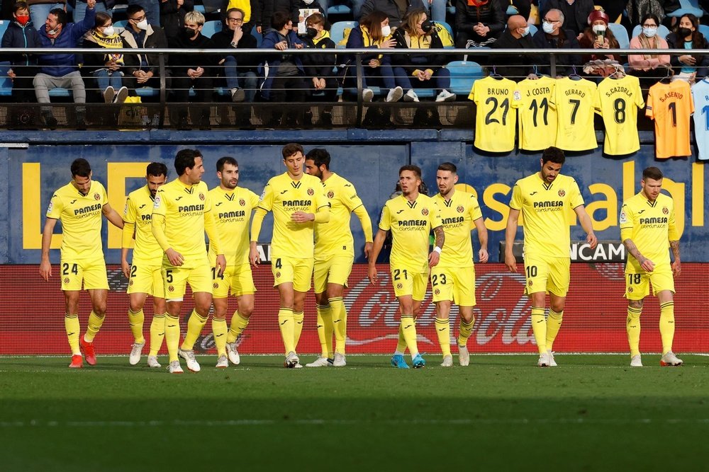 El Villarreal derrotó al Mallorca. EFE