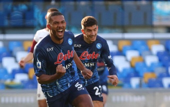 El Nápoles superó al Salernitana y es segundo de la Serie A. EFE