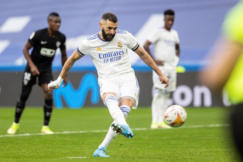 Benzema's house is burgled during the Madrid-Elche match. EFE