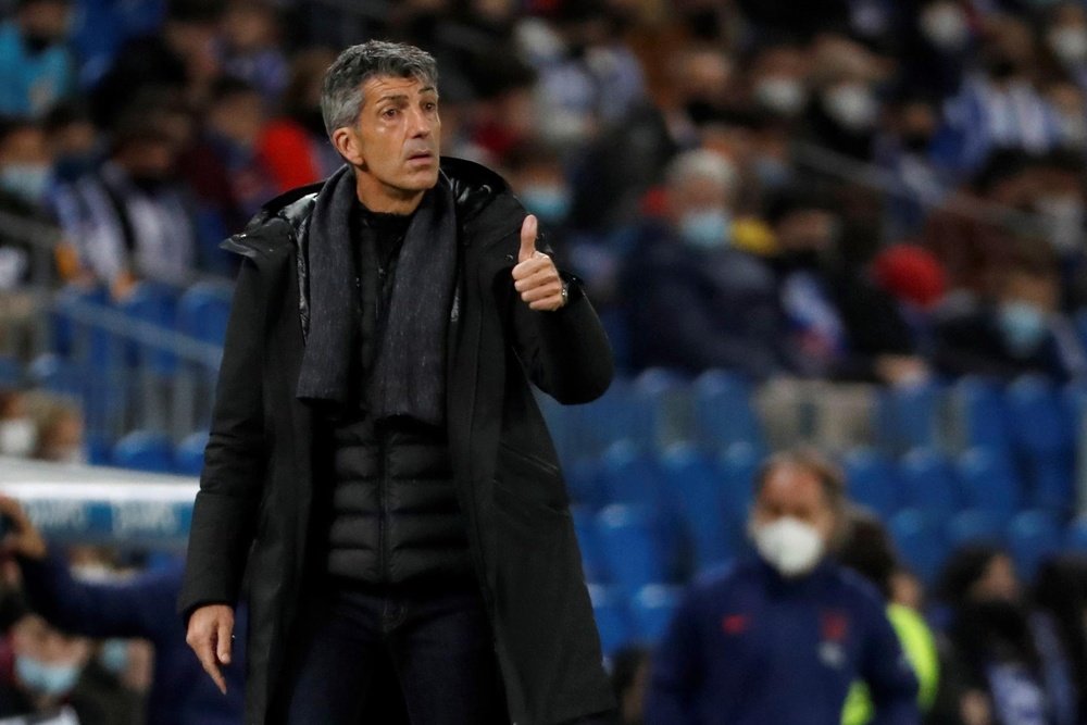 Imanol habló tras el empate en Alemania. EFE