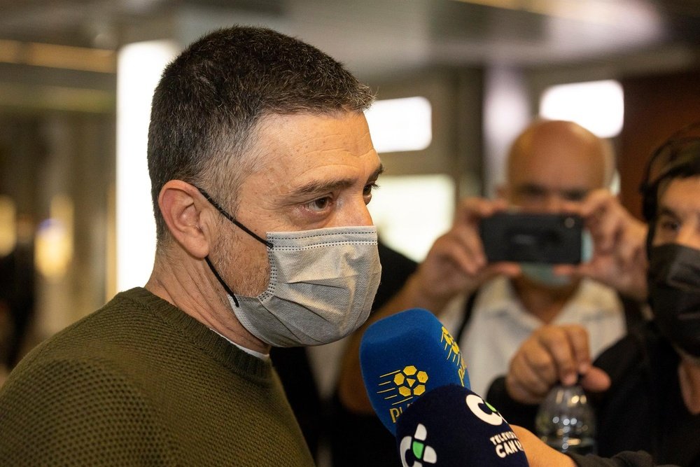 García Pimienta dijo que irá a Ponferrada a ganar. EFE