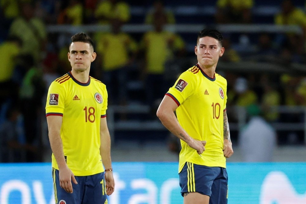 La Colombie s'éloigne du Qatar, l'Uruguay et l'Équateur n'en sont plus loin. EFE