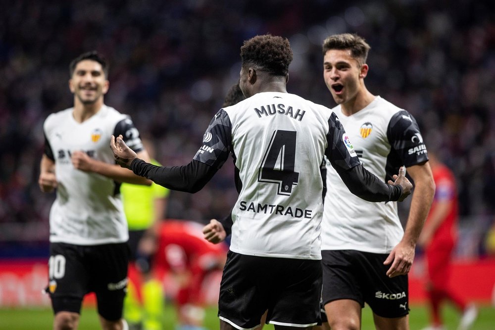 Barca, Fiorentina and Inter are all in the race for Musah. EFE