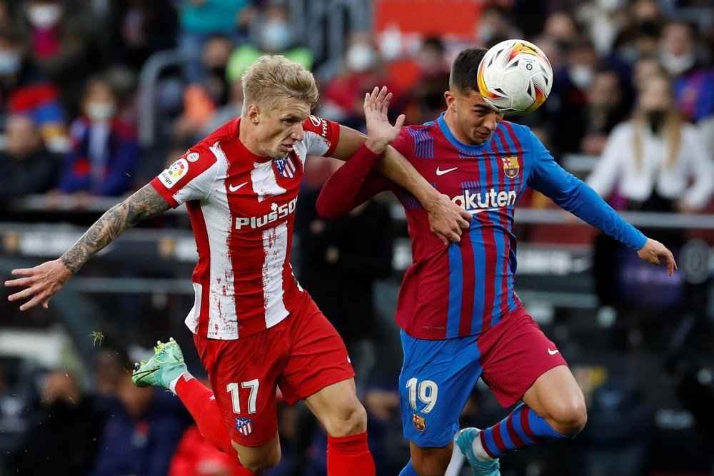 Wass has a contract with Atletico until June 2023. EFE