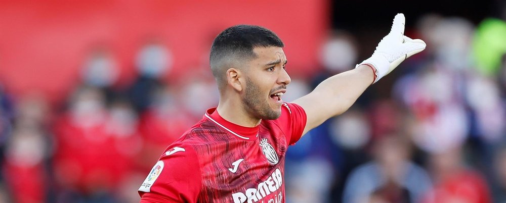 Cundy this time slammed the Villarreal goalkeeper. EFE