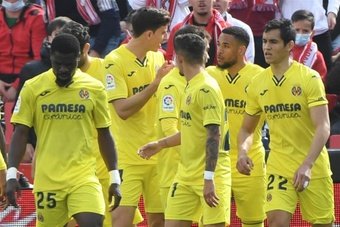 Villarreal goleou o Granada com brilho de Danjuma. EFE/ Miguel Ángel Molina