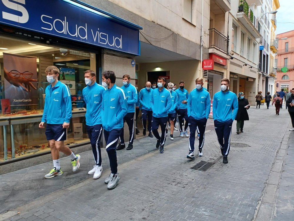 Zenit's only Ukranian player leaves the club. EFE