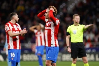Griezmann has not scored since January which was versus Rayo Majadahonda. EFE