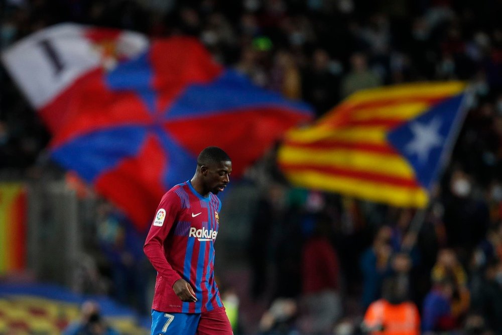 Yuste fala em renovação de Dembelé.EFE