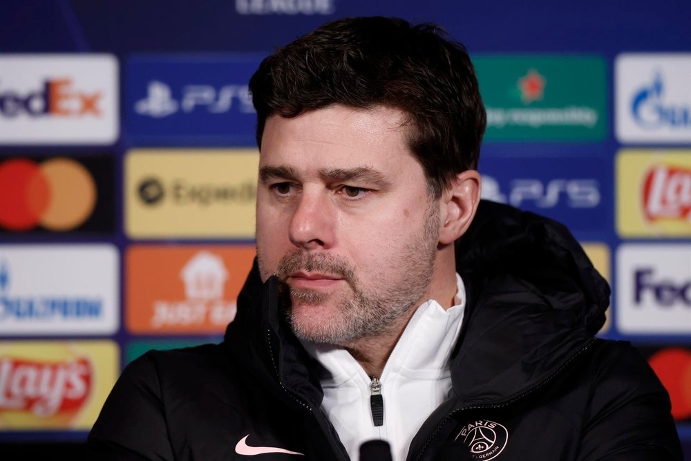 Pochettino felt Donnarumma was fouled. EFE