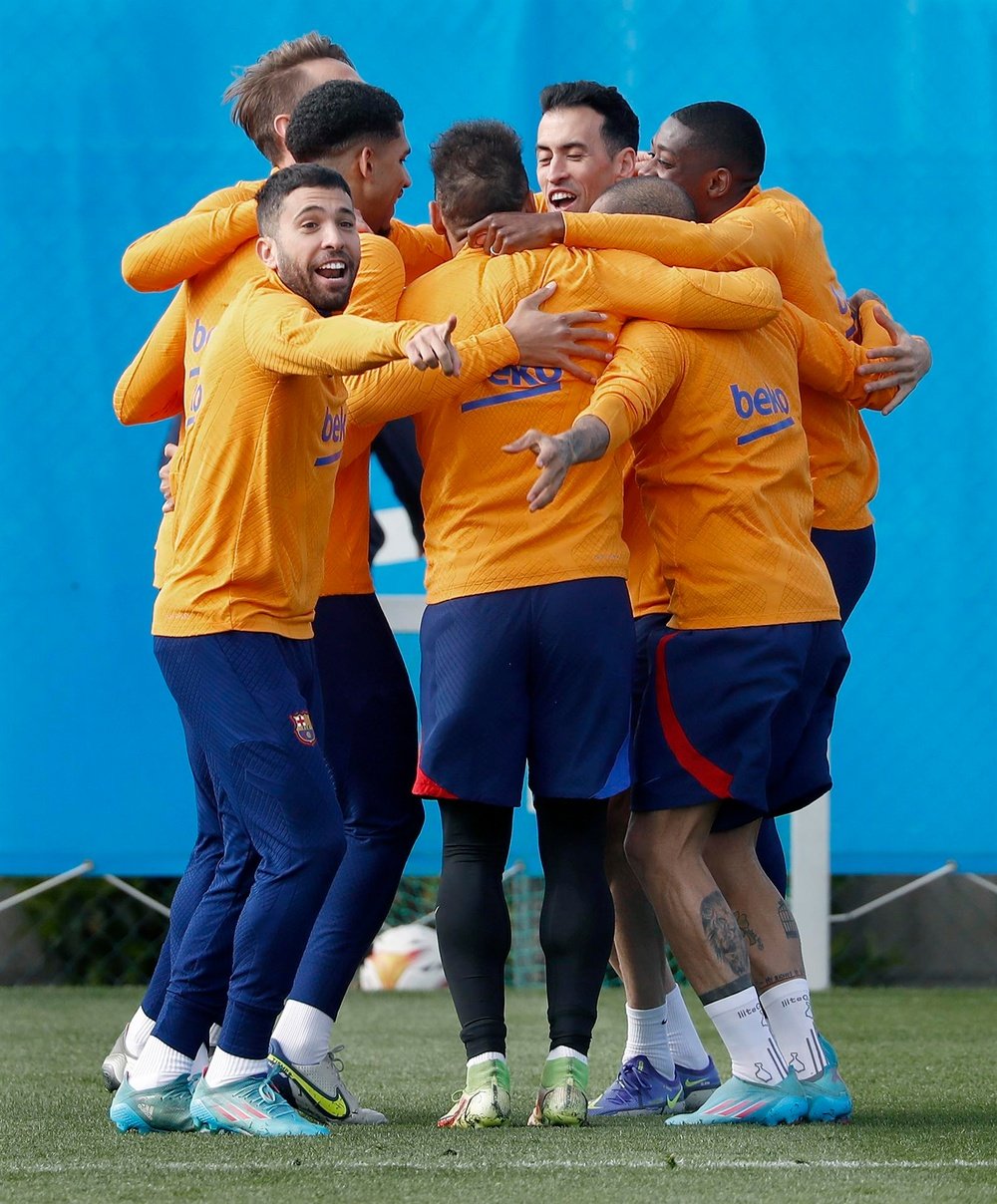 Le groupe du Barça pour affronter Galatasaray. EFE