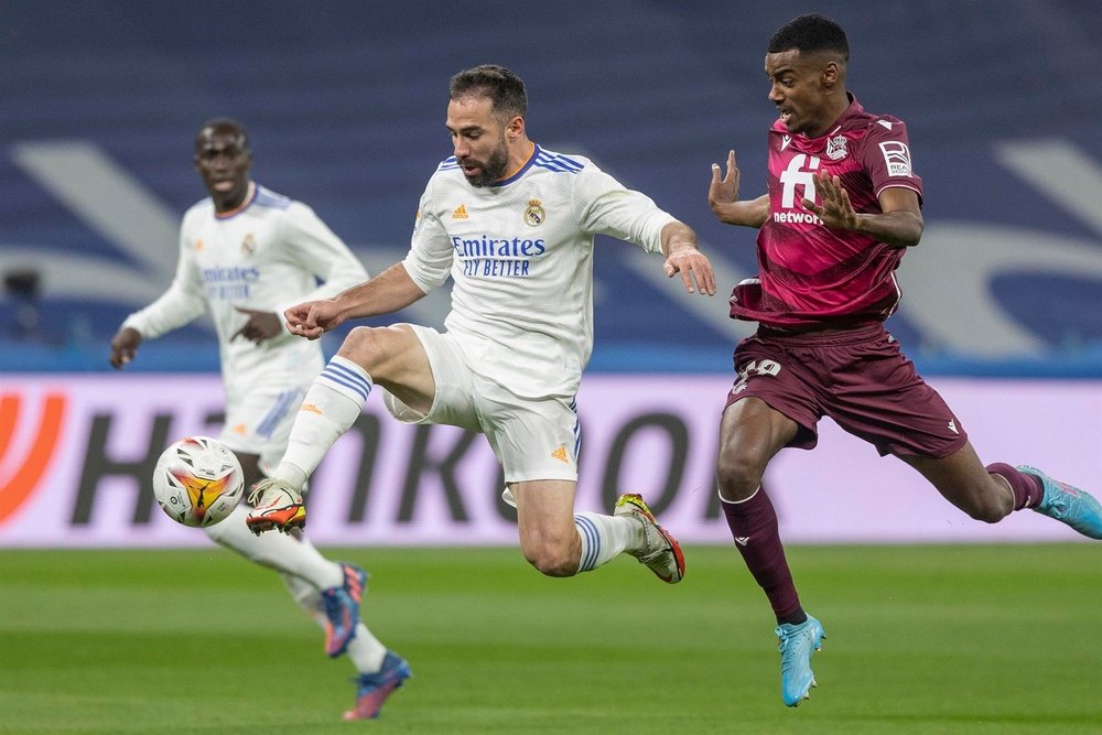 Carvajal, cuarto capitán del Real Madrid. EFE