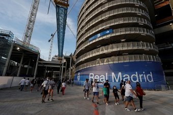 RB Leipzig are asking Real Madrid about Rafa Marin. EFE