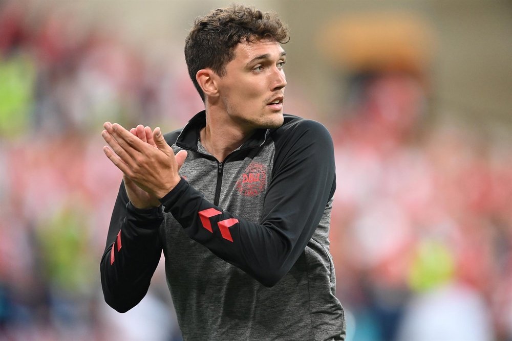 Christensen se perdió el Francia-Dinamarca por el nacimiento de su hijo. EFE