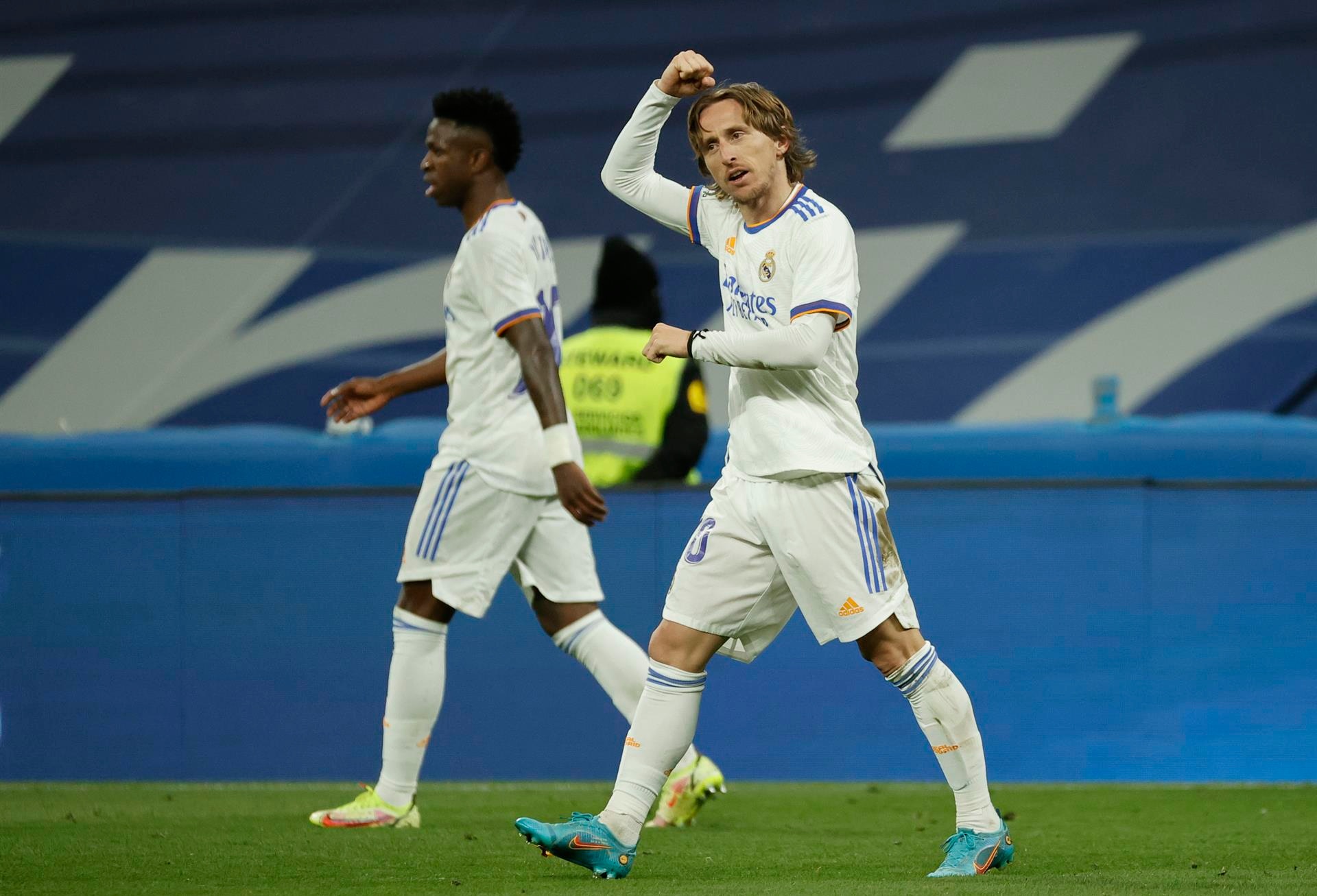 Modric quiere renovar con el Real Madrid. EFE