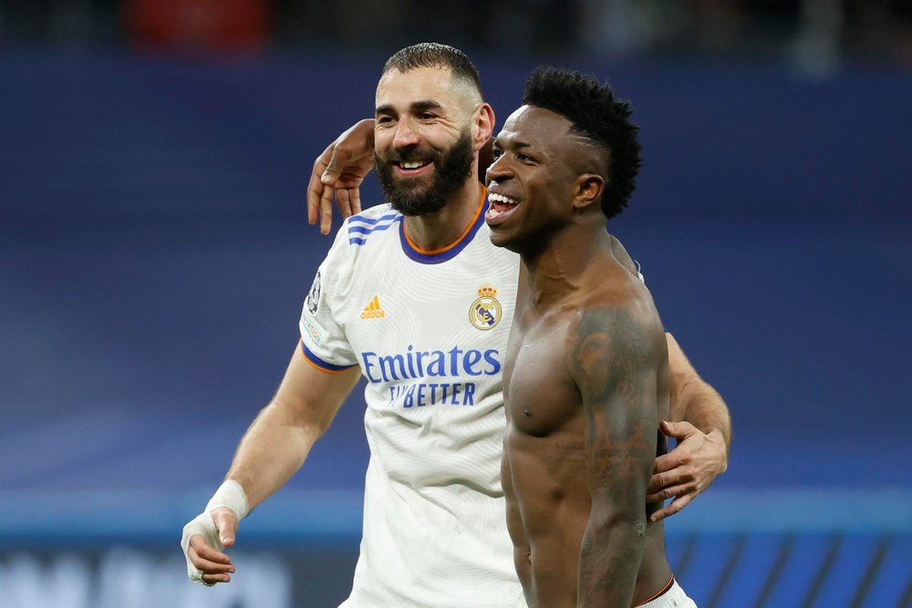 Benzema y Vinicius descansarán. EFE