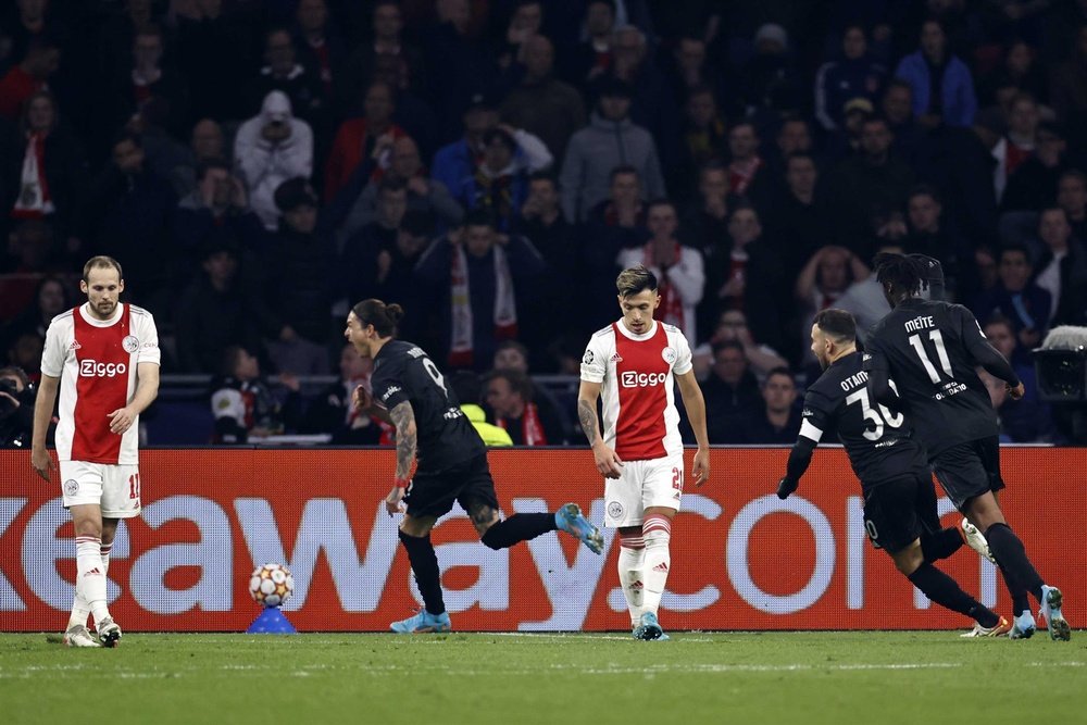 Benfica eliminou o Ajax com gol de Darwin Núñez. EFE/EPA/MAURICE VAN STEEN