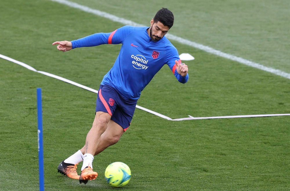 Luis Suárez, objetivo del Aston Villa. EFE