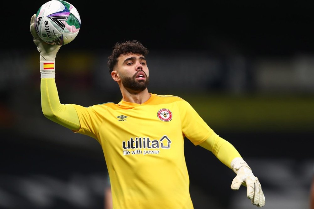 David Raya has rejected two renewal offers. EFE