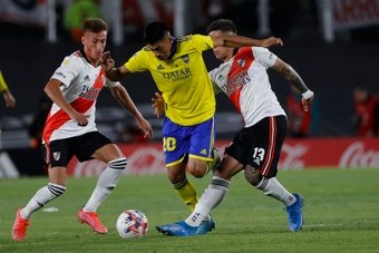 River, Boca y sensaciones contrarias antes del regreso de la Libertadores. EFE