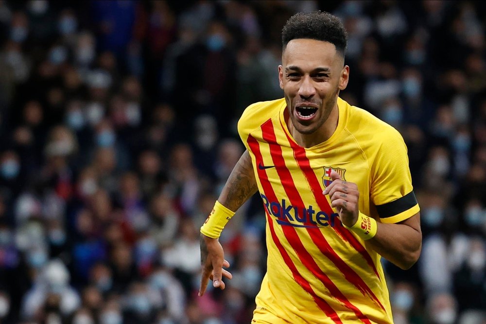 Todavía no hay oferta en firme del Chelsea por Auba, pero el interés por parte de Tuchel crece. EFE