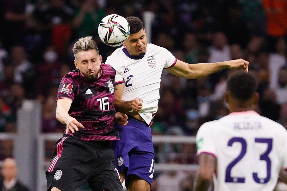 Mexico and USA played out a goalless draw. EFE