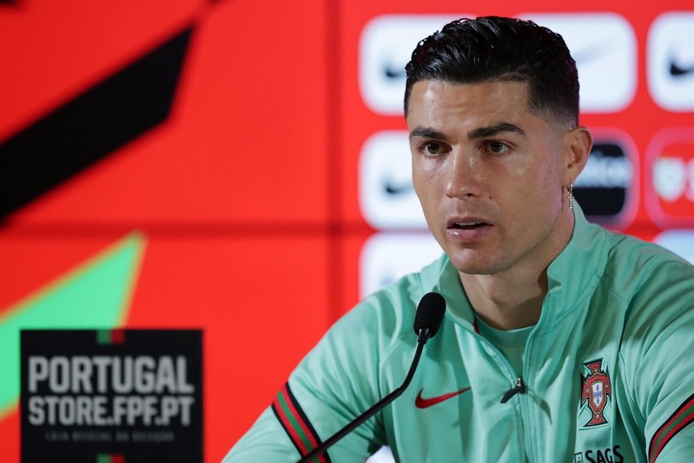 Cristiano Ronaldo lance les hostilités avant Portugal-Macédoine du Nord. afp