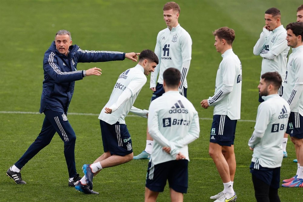 España estudia jugar ante Jordania antes del comienzo del Mundial. EFE