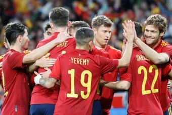 Report: Spain 5-0 Iceland. EFE