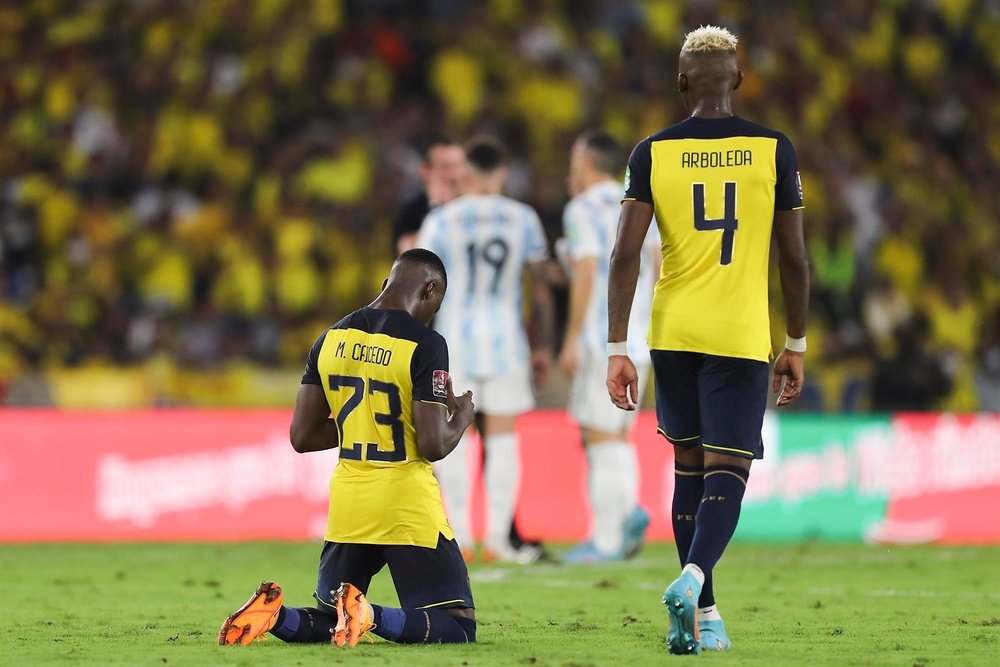 Argentina empató 1-1 frente a Ecuador. EFE