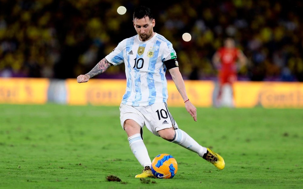 O Newell's ainda sonha com Messi. AFP