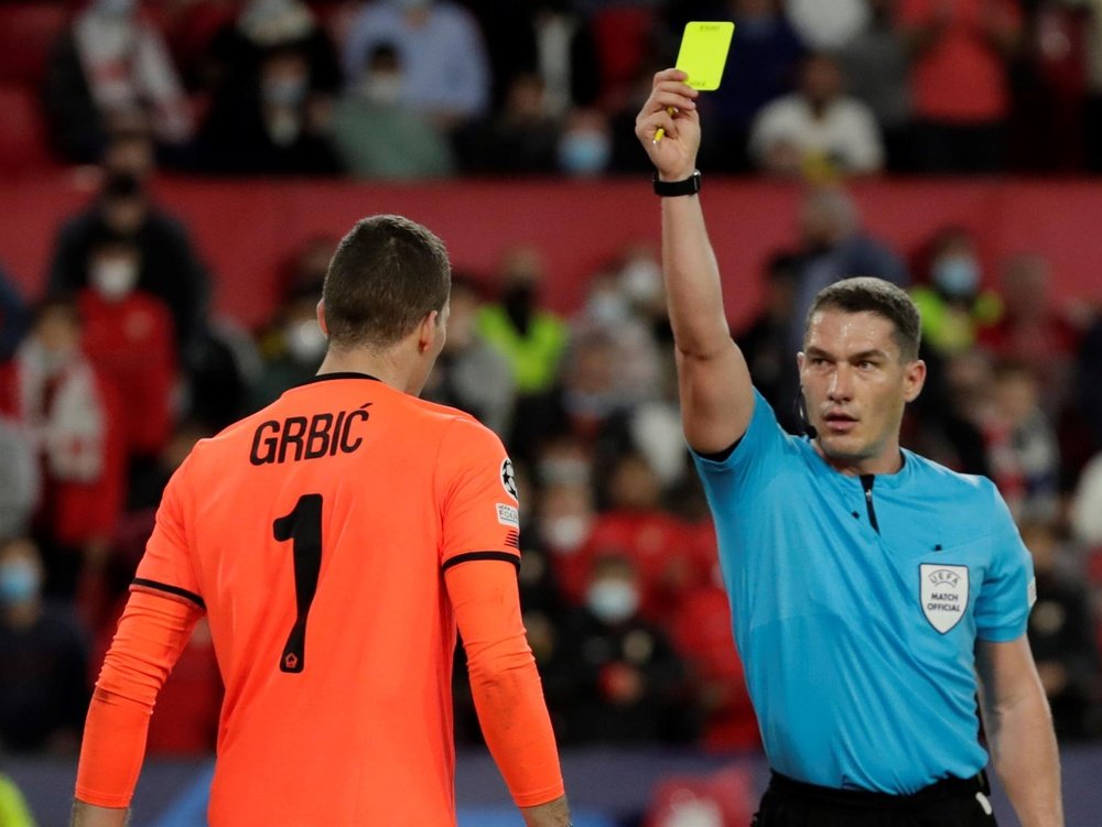 Kovacs already refereed Real Madrid in the Champions League. EFE