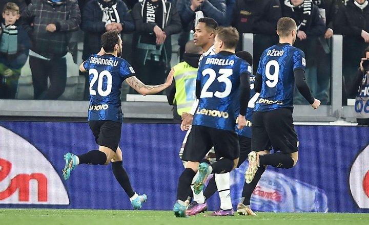 El Inter ganó en el campo de la Juventus. EFE