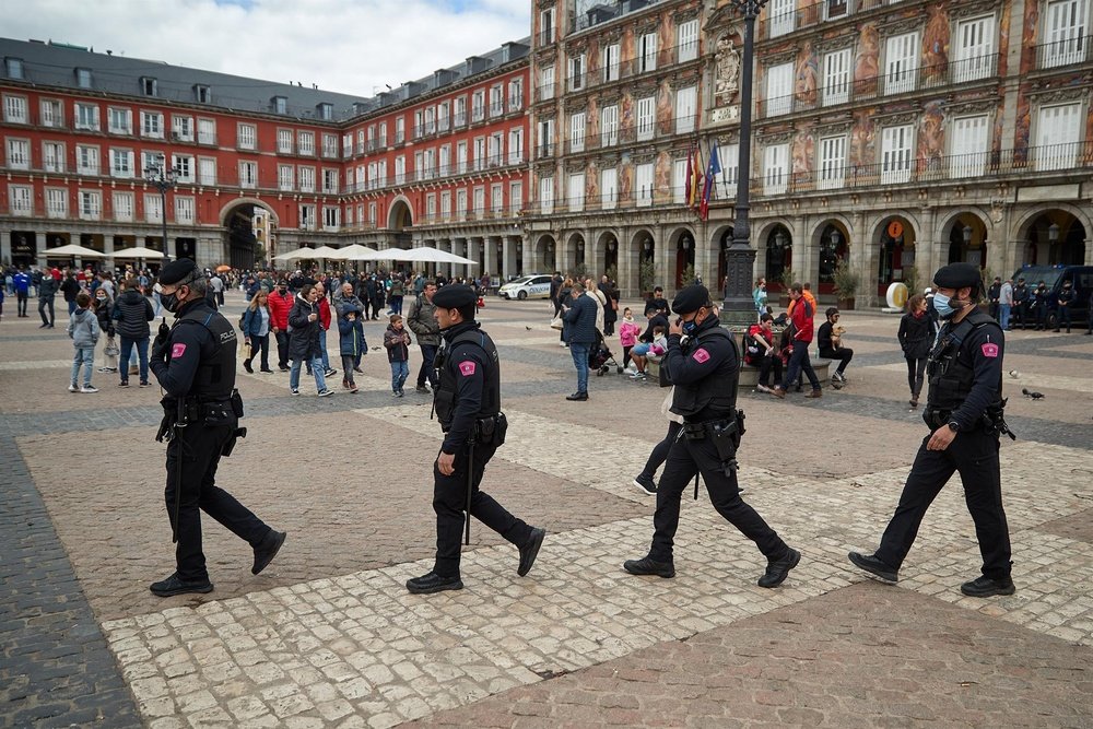 31 detenidos en Madrid tras una reyerta entre aficionados de Atlético Nacional y Millonarios. EFE