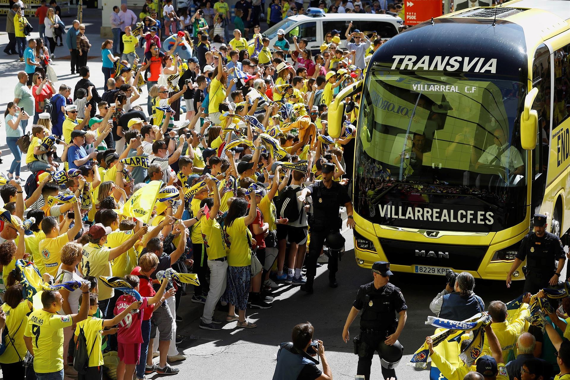 3000 supporters de Villarreal feront le déplacement à Liverpool