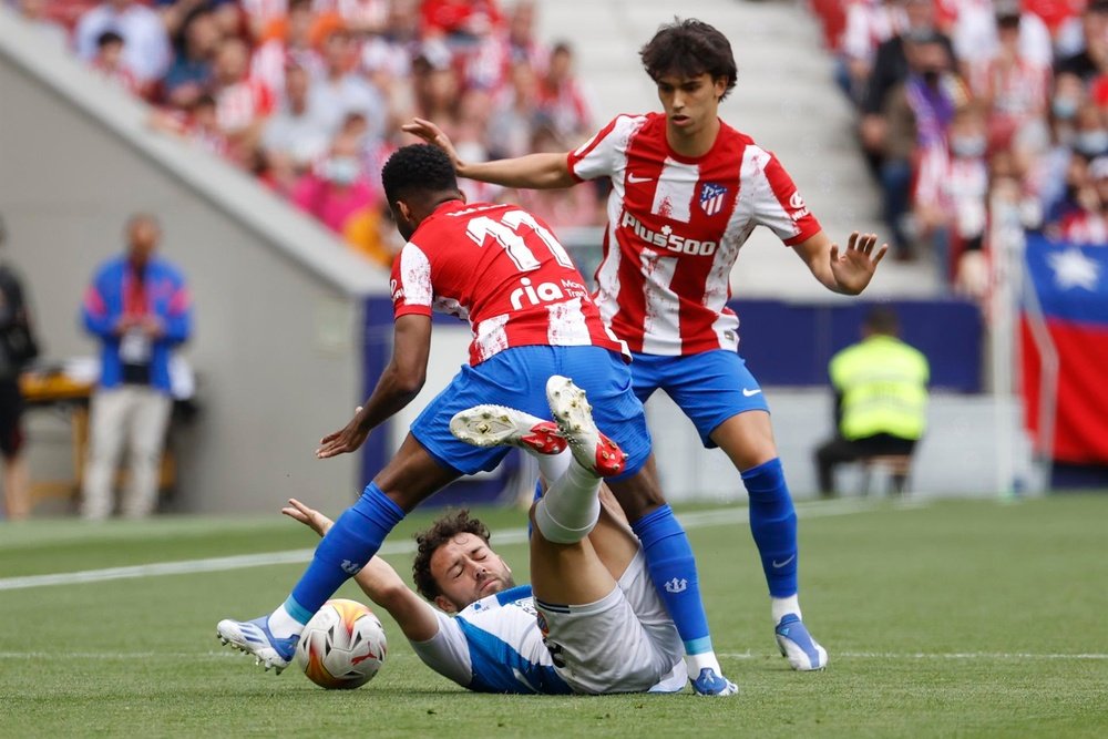 O último duelo do Atlético de Madrid na temporada.EFE