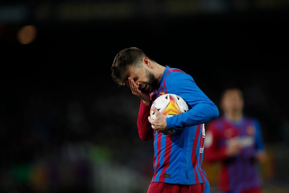 Pique returns to the squadlist after three games on the sidelines. EFE