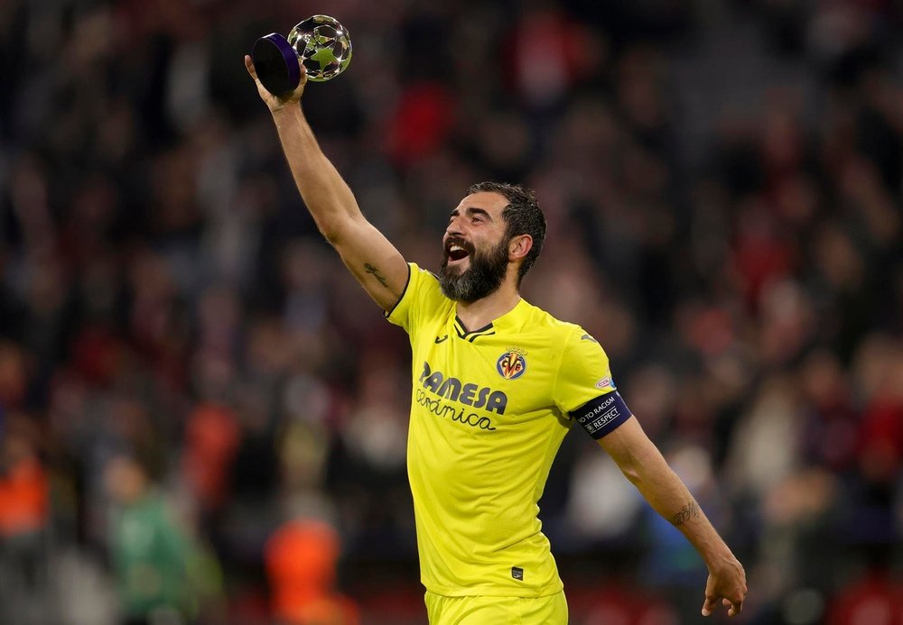 Raul Albiol spoke about Villarreal's current affairs. EFE