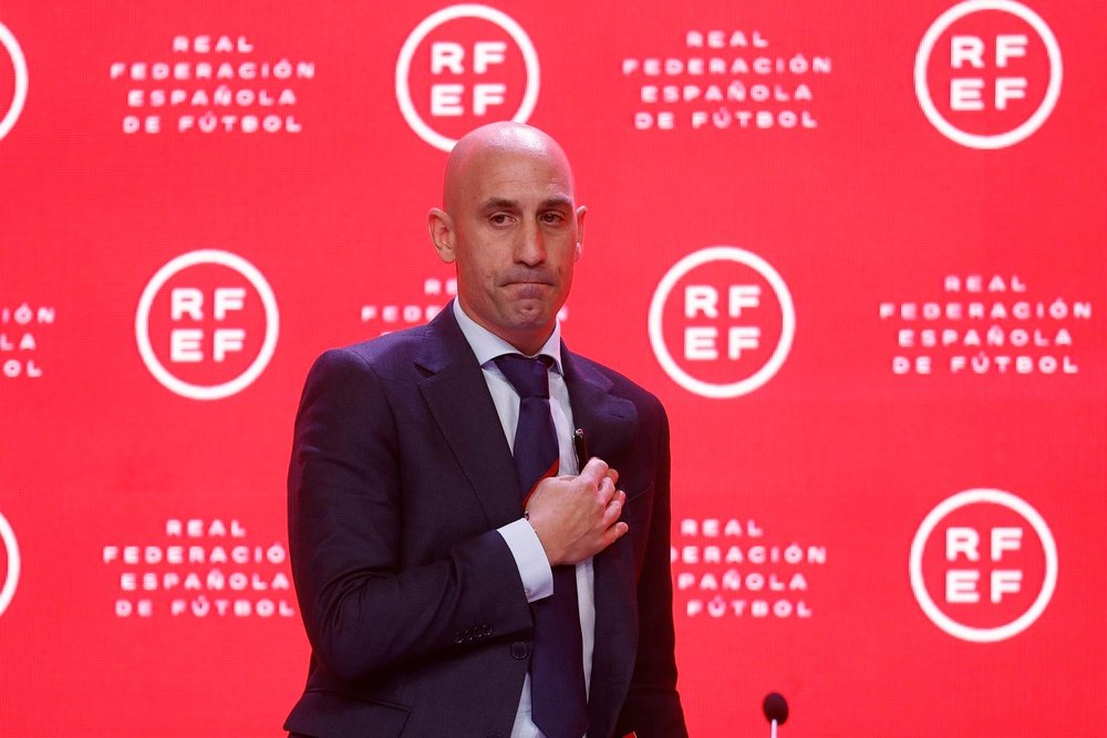 Le président de la RFEF au coeur d'une controverse.  EFE/Rodrigo Jiménez