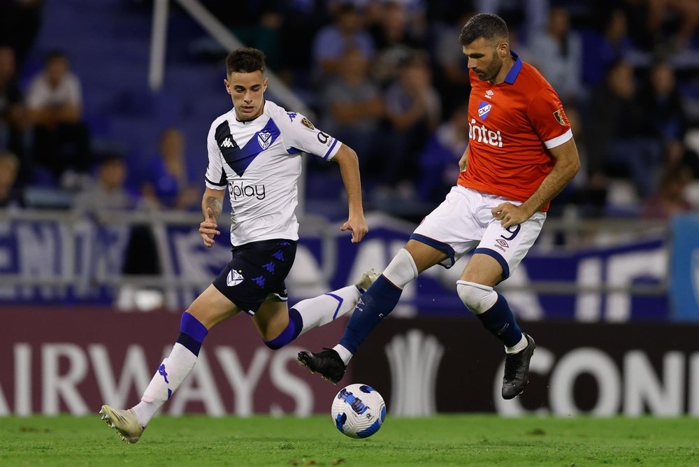Perrone talked about his teammate Julian Alvarez. EFE