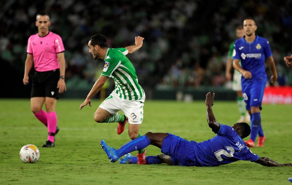 Betis have a tough test at Getafe ahead. EFE