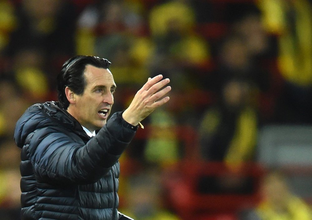 Emery iniciará su camino en el Aston Villa ante el Manchester United. EFE