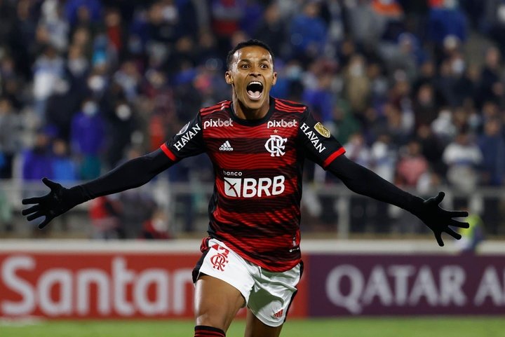 Lázaro se despede do Flamengo e reforça o Almería. EFE