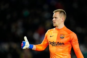 Ter Stegen is included in a list without Pique. EFE